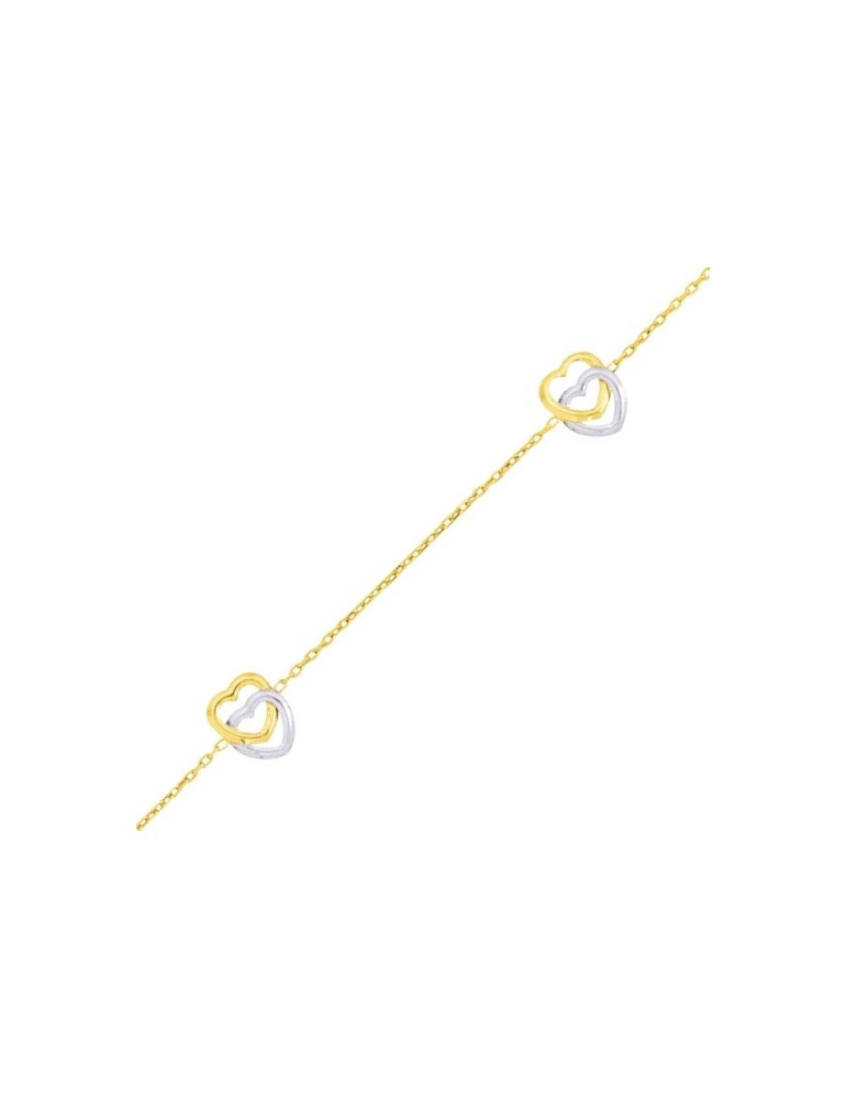 Bracelet or blanc 18K Bracelet or blanc 18K