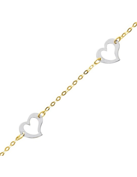 Bracelet or blanc 18K Bracelet or blanc 18K