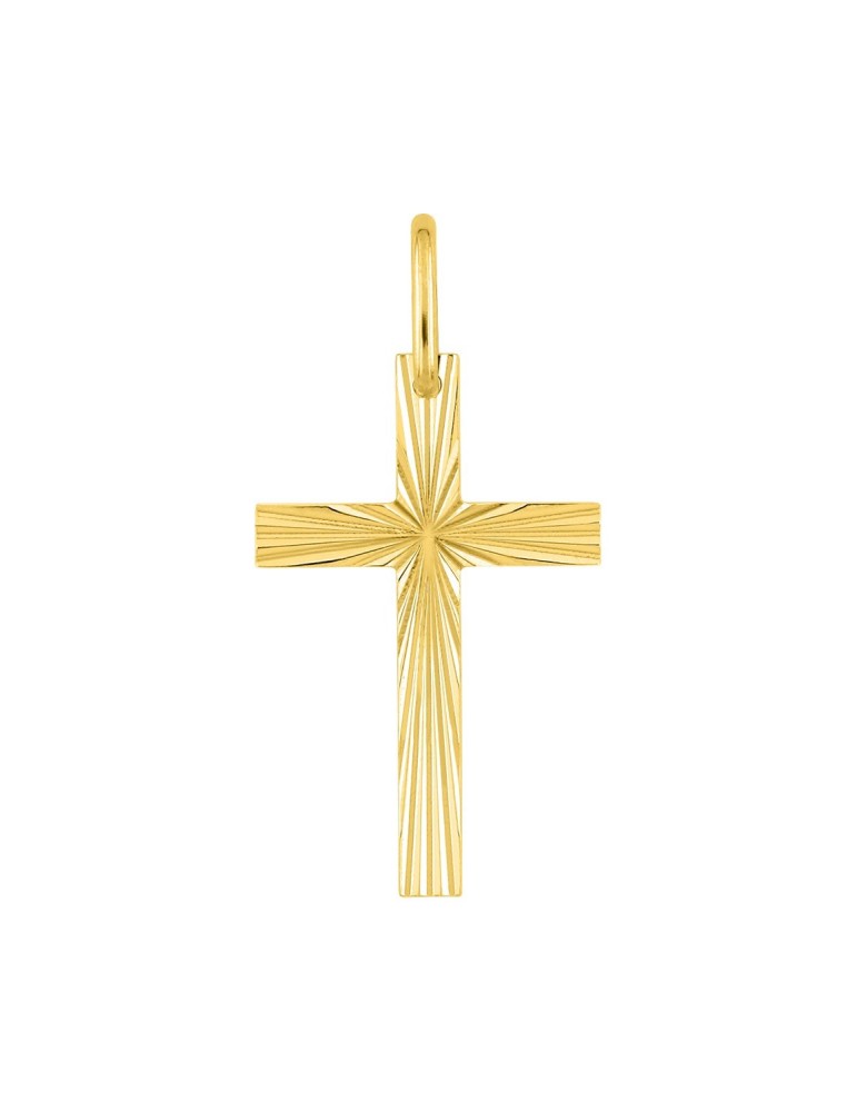 Pendentif croix Or Jaune 9 carats 375/1000 Pendentif croix Or Jaune 9 carats 375/1000