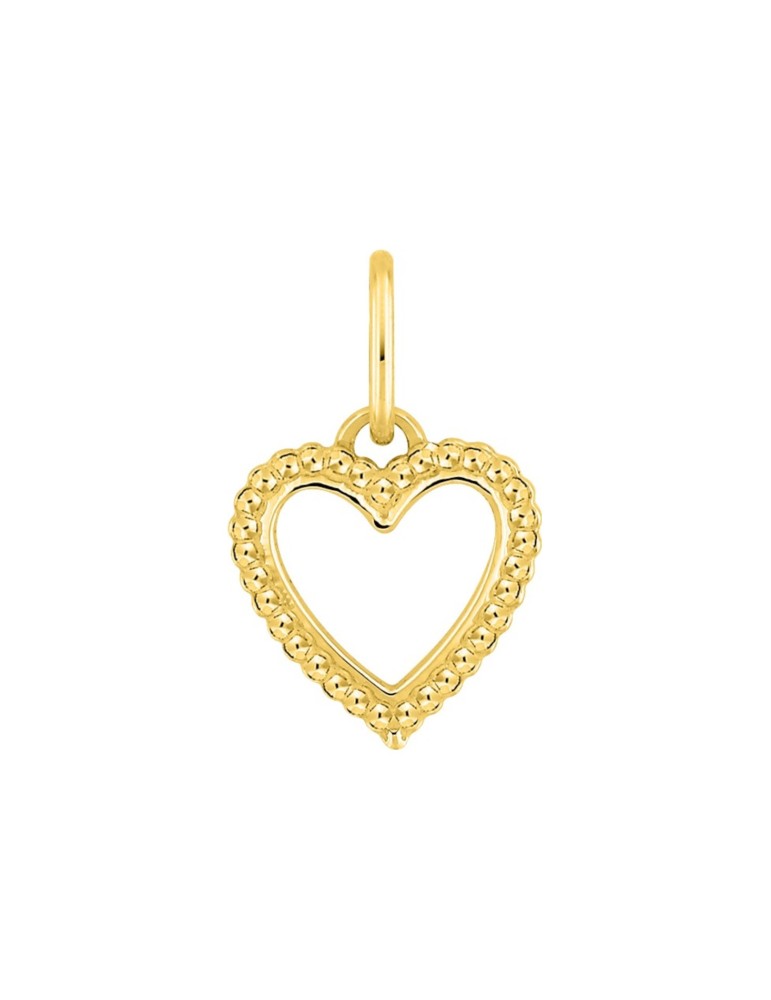 Pendentif Coeur Ajouré Or Jaune 9 carats 375/1000