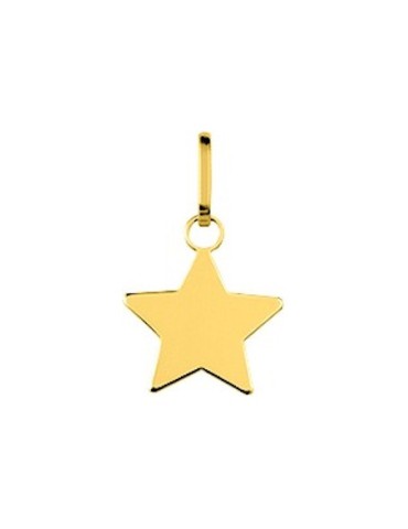 Pendentif Etoile Or Jaune 9 carats 375/1000