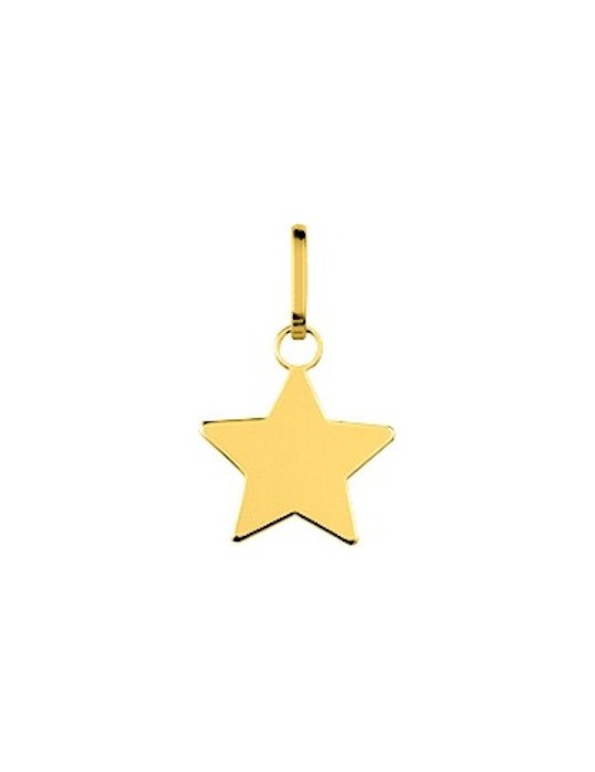 Pendentif Etoile Or Jaune 9 carats 375/1000 Pendentif Etoile Or Jaune 9 carats 375/1000