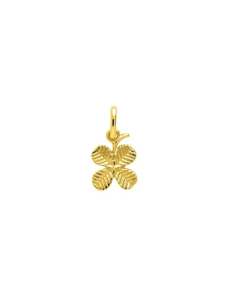 Pendentif Trèfle Or Jaune 9 carats 375/1000 Pendentif Trèfle Or Jaune 9 carats 375/1000