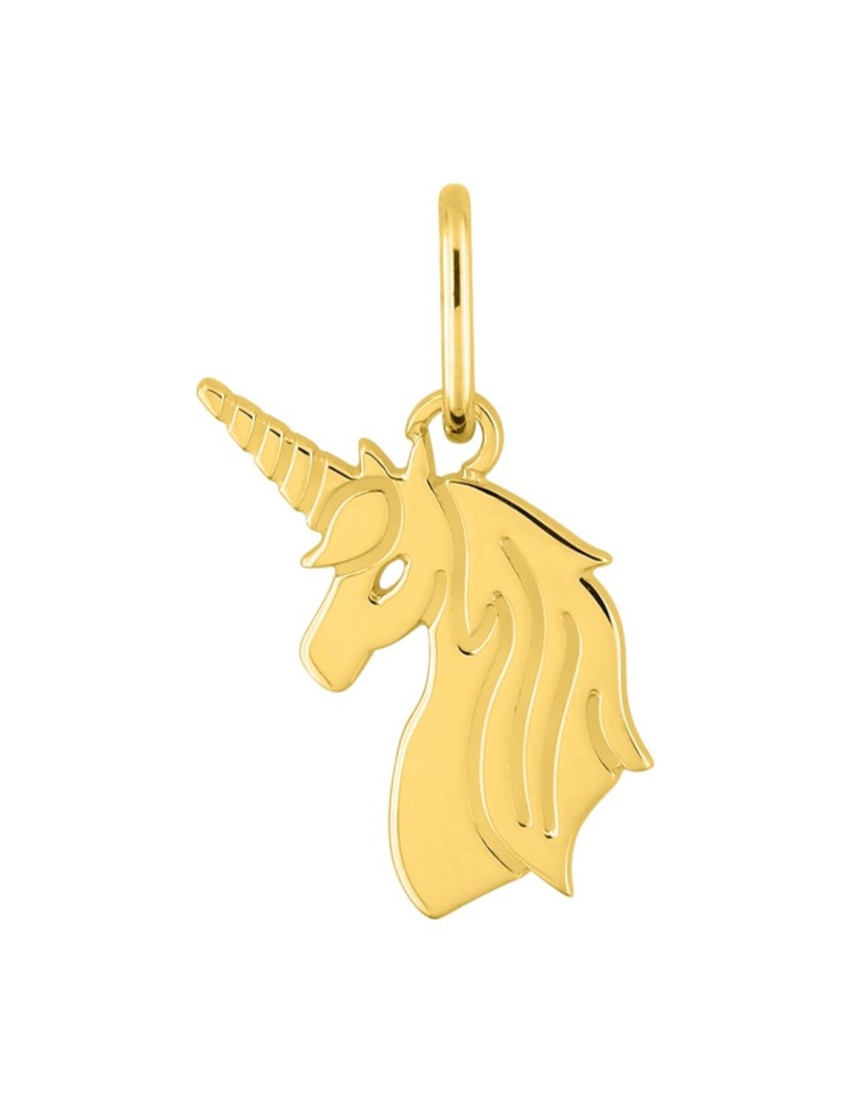 Pendentif Licorne Or Jaune 9 carats 375/1000 Pendentif Licorne Or Jaune 9 carats 375/1000