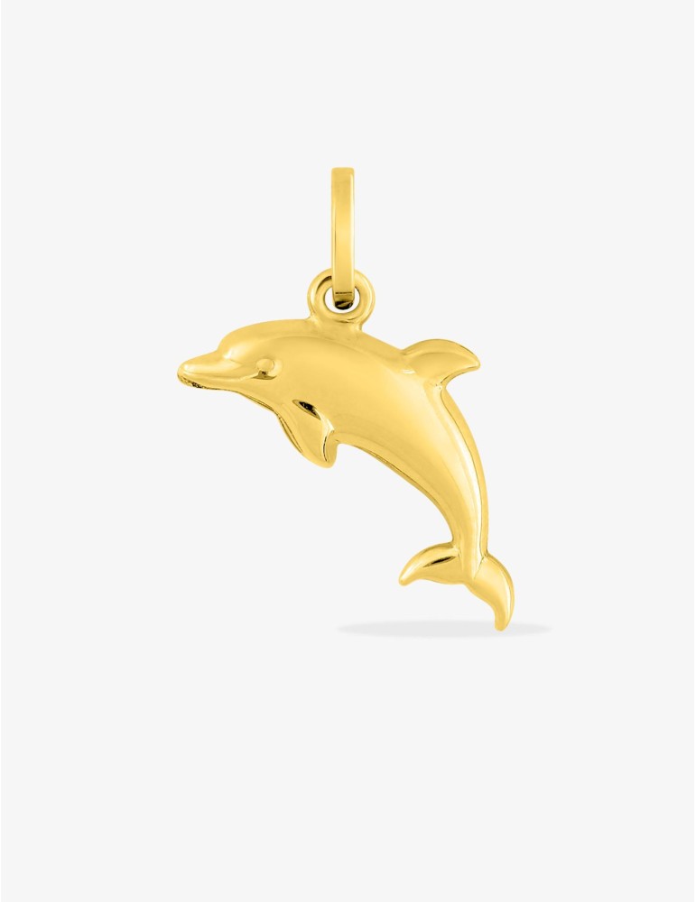 Pendentif Dauphin Or Jaune 9 carats 375/1000