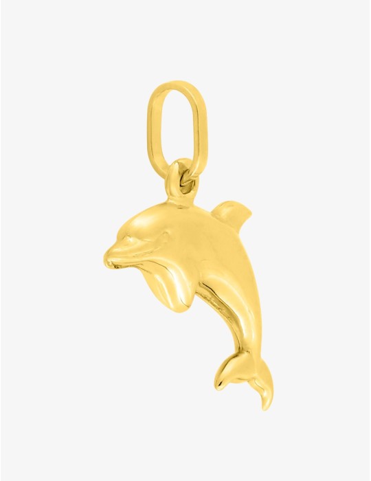 Pendentif Dauphin Or Jaune 9 carats 375/1000