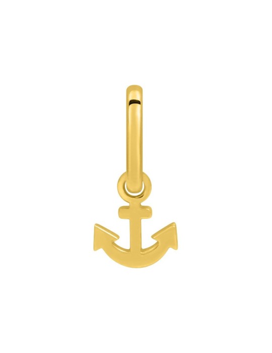 Pendentif Ancre Marine Or Jaune 9 carats 375/1000