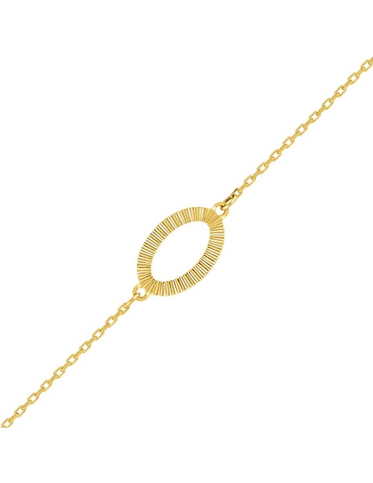 Bracelet or jaune 9K