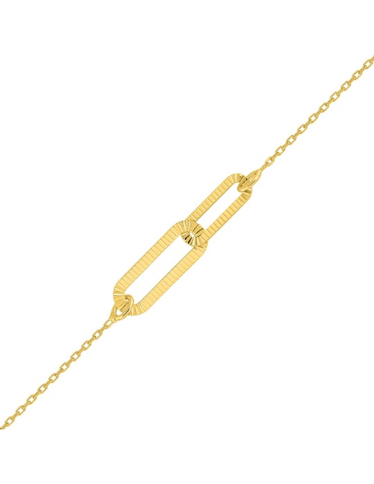 Bracelet or jaune 9K