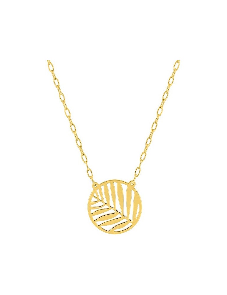 Collier or jaune18K