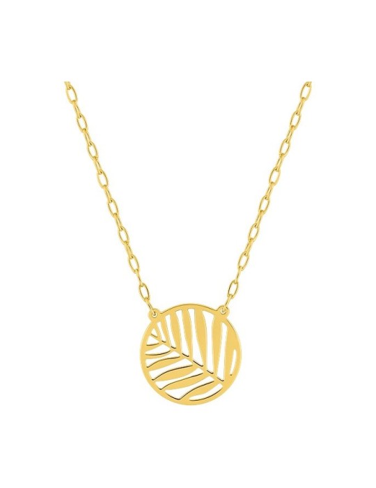 Collier or jaune18K