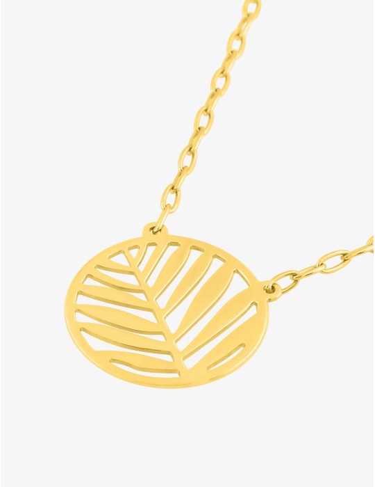 Collier or jaune18K