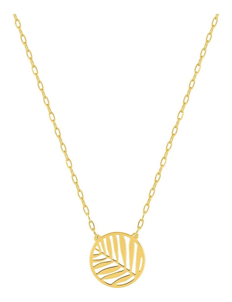 Collier or jaune18K