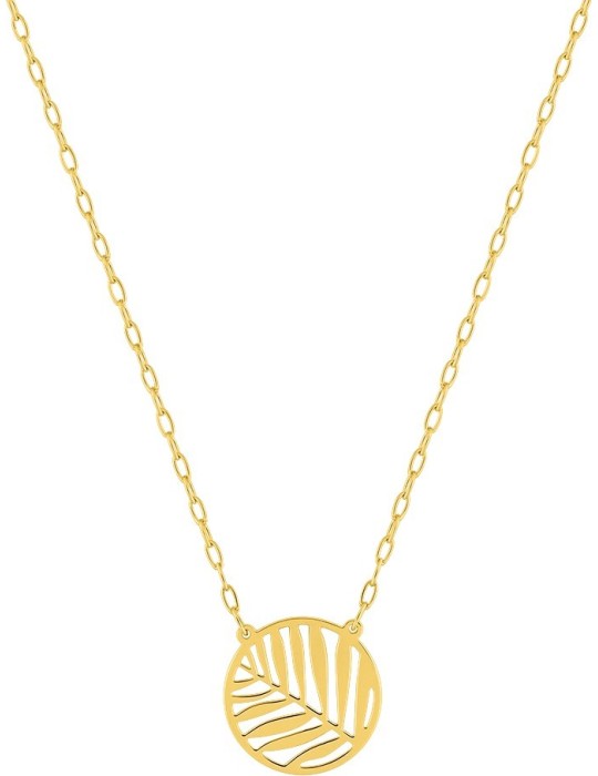 Collier or jaune18K