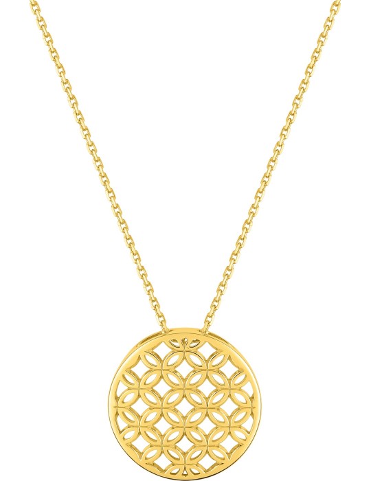 Collier or jaune18K