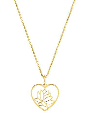 Collier or jaune18K 2