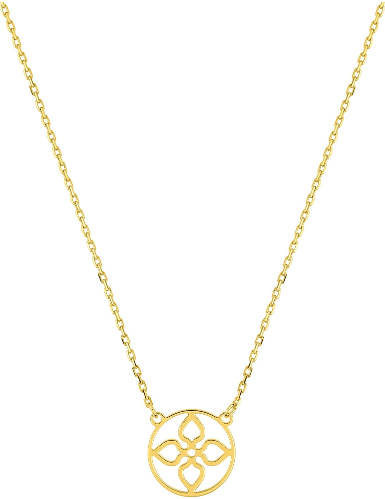 Collier or jaune18K