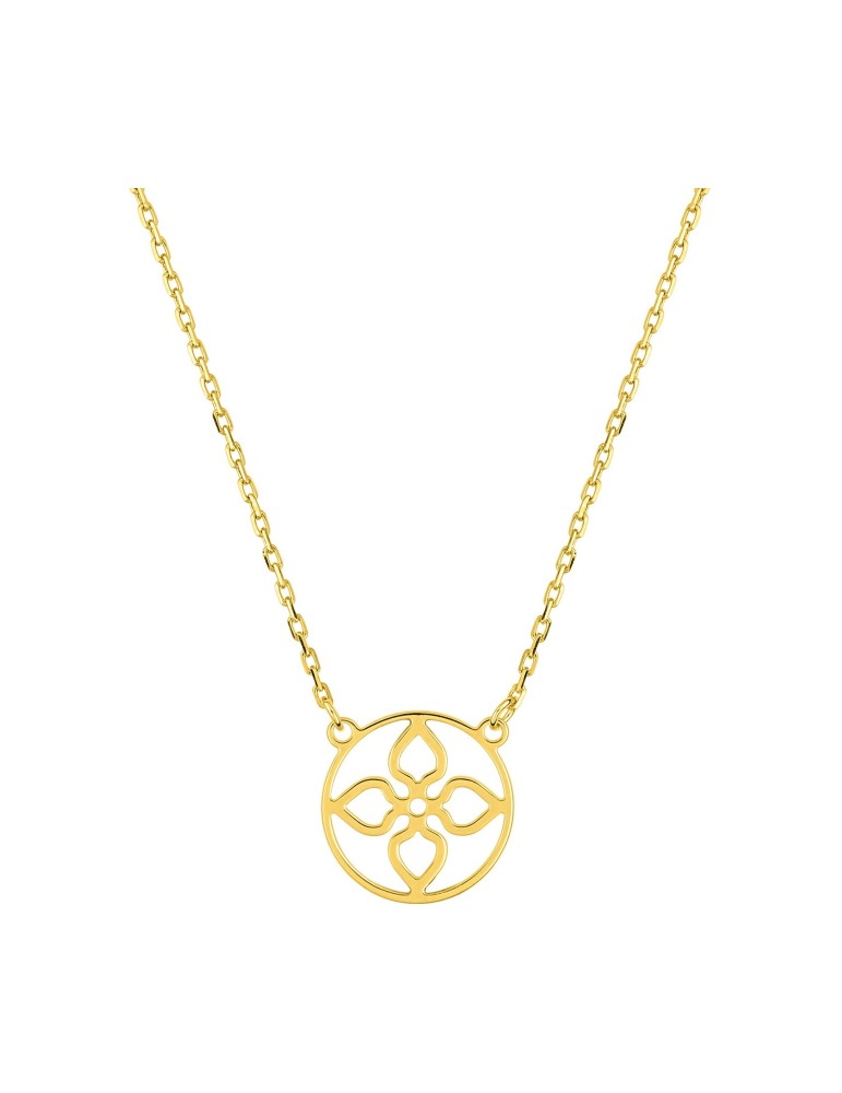 Collier or jaune18K