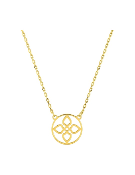 Collier or jaune18K