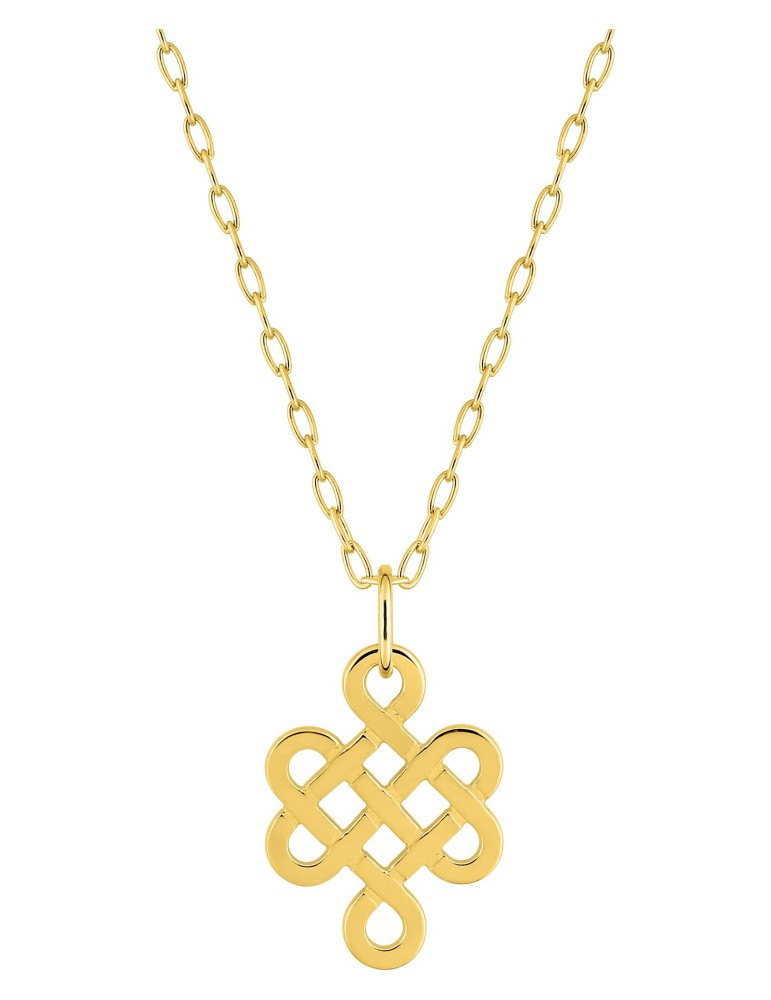 Collier or jaune18K