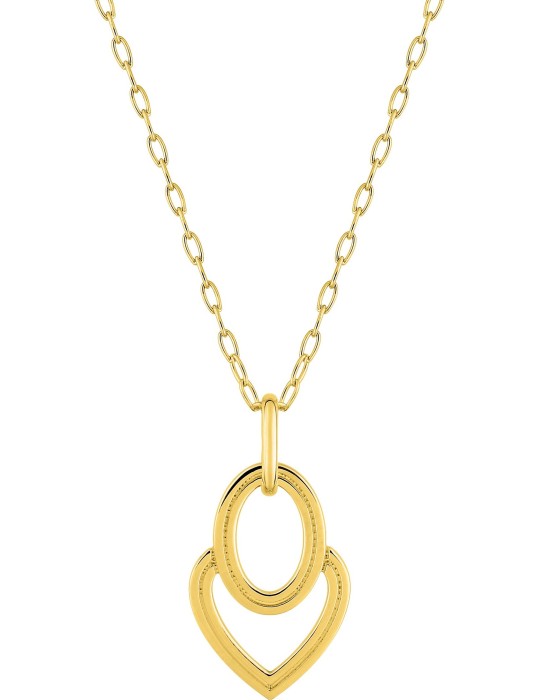 Collier or jaune18K