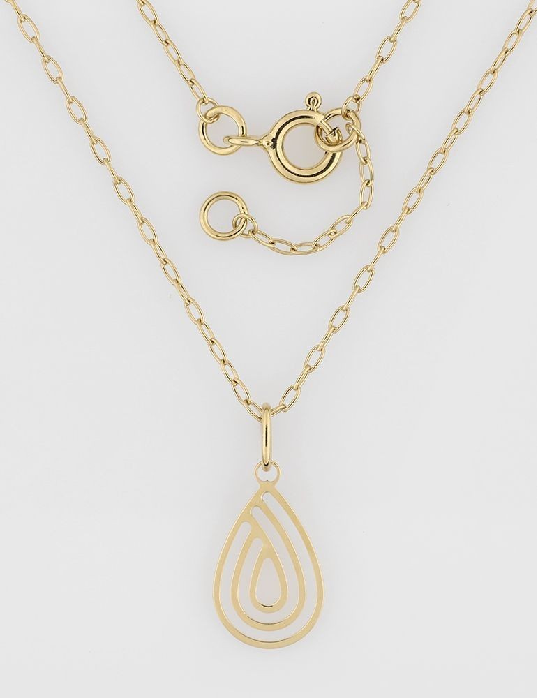 Collier or jaune18K