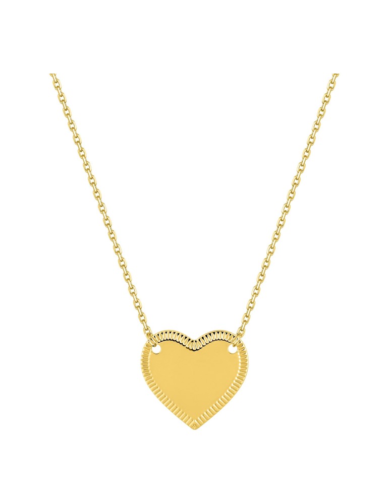 Collier or jaune18K