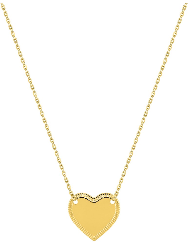 Collier or jaune18K