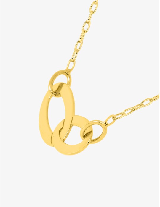 Collier or jaune18K