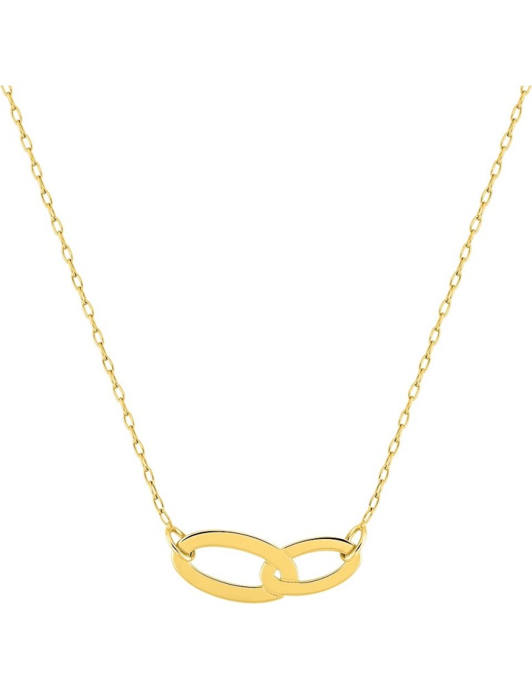 Collier or jaune18K
