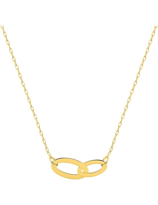 Collier or jaune18K