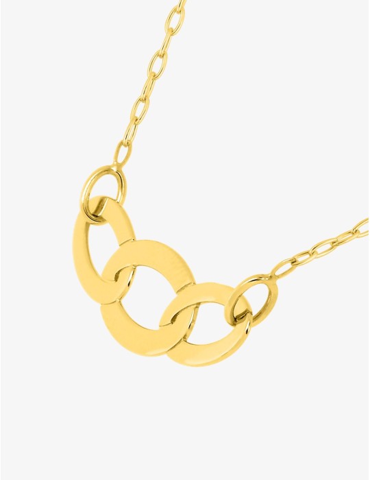 Collier or jaune18K
