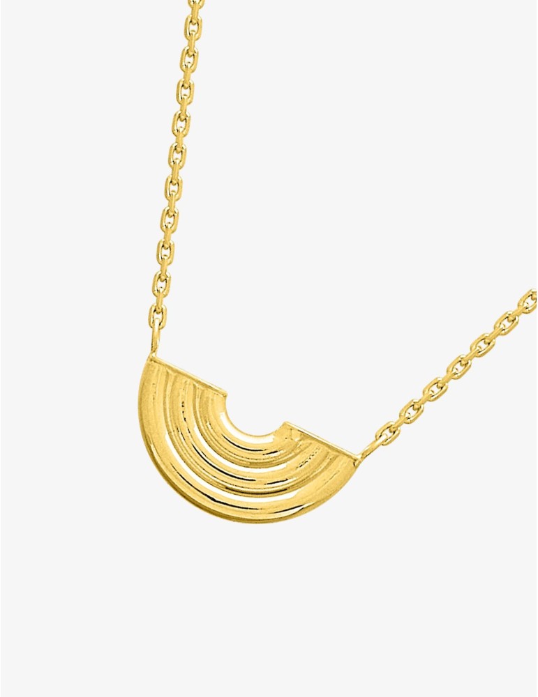 Collier or jaune18K