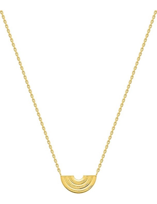 Collier or jaune18K