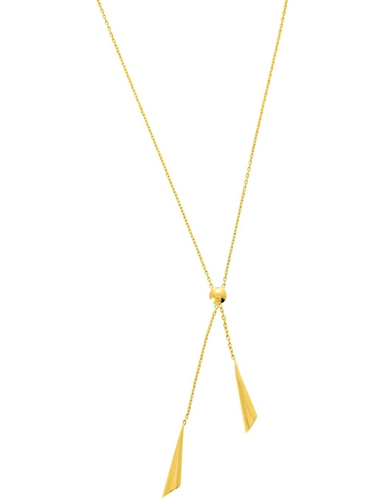 Collier or jaune18K