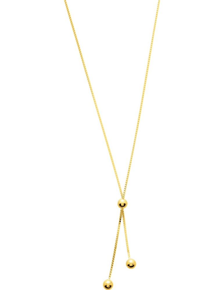 Collier or jaune18K