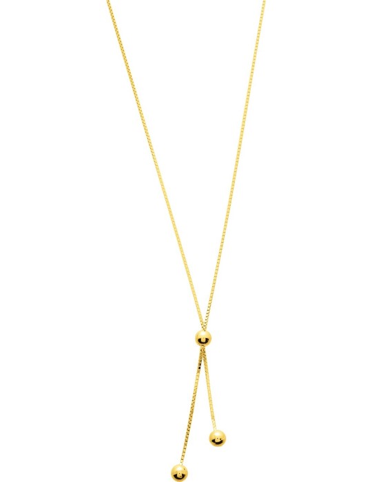 Collier or jaune18K