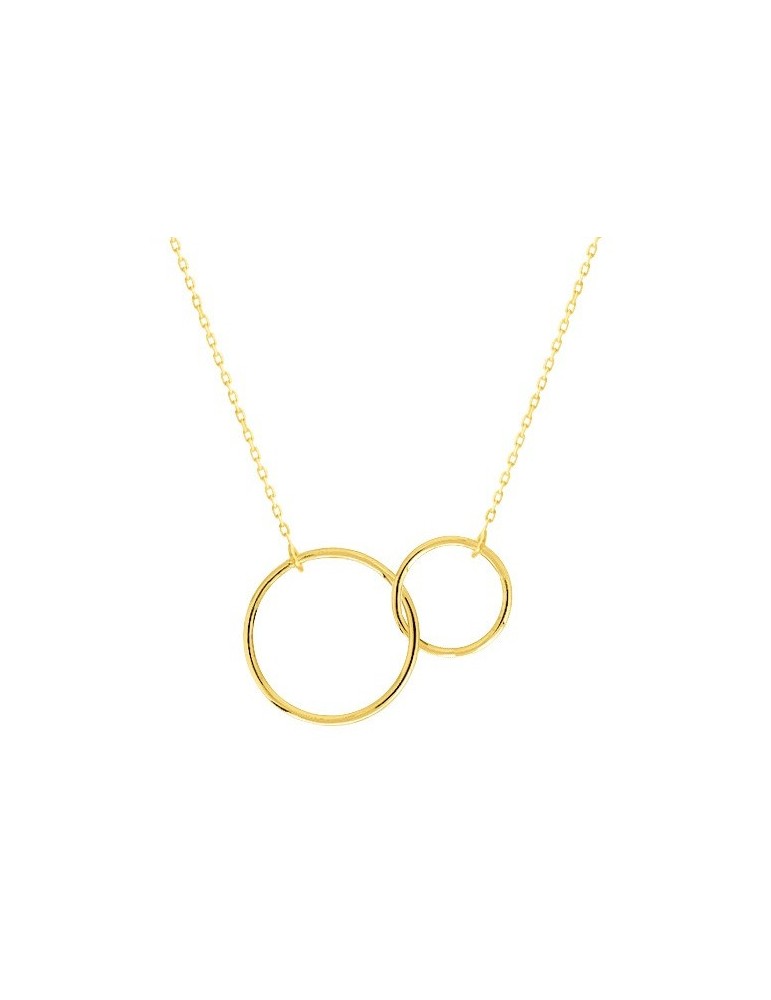Collier or jaune cercle 18K Collier or jaune cercle 18K