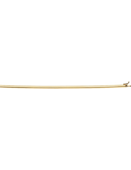 Collier Oméga or jaune 18K
