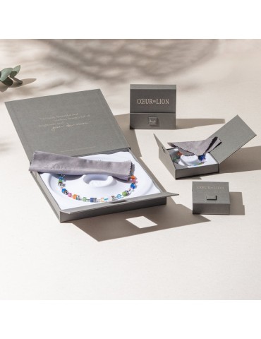 Bracelet Cube Story Minimalistic Multicolore Automne Coeur De Lion 5027/30-1538 2