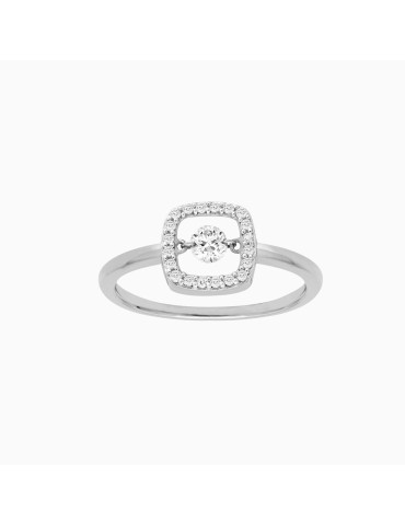 Bague Filles En Or Allure Entourage mini or gris