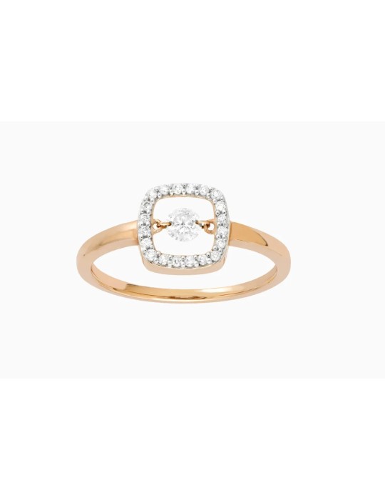 Bague Filles En Or Allure Entourage en or rose Bague Filles En Or Allure Entourage en or rose