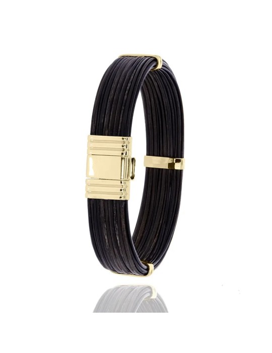 Bracelet poil d'éléphant Albanu Kalahari de la collection Savane