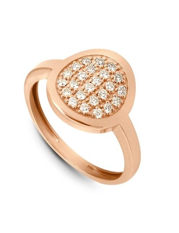 Bague Clozeau Mikado diamants H396