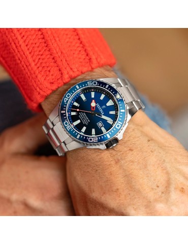 Montre Festina F20663/1 homme – Sportive acier et cadran bleu 2