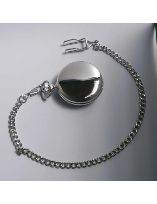 Bayard Gousset TX88.1 – Montre quartz argent, 46 mm