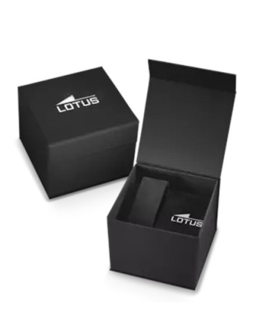 Lotus Chrono 18683/5 – Montre homme cuir bleu chronographe, 42 mm 2